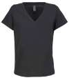 04766 Lds Regent V SOL'S Ladies Regent V Neck T-Shirt Deep Black colour image